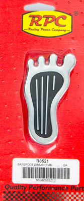 Patte de gradation pour le pied en acier chromé