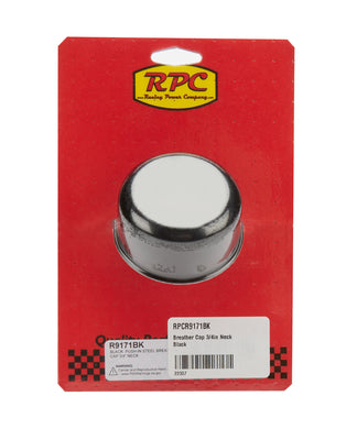 Bouchon reniflard 3/4 po de collet noir