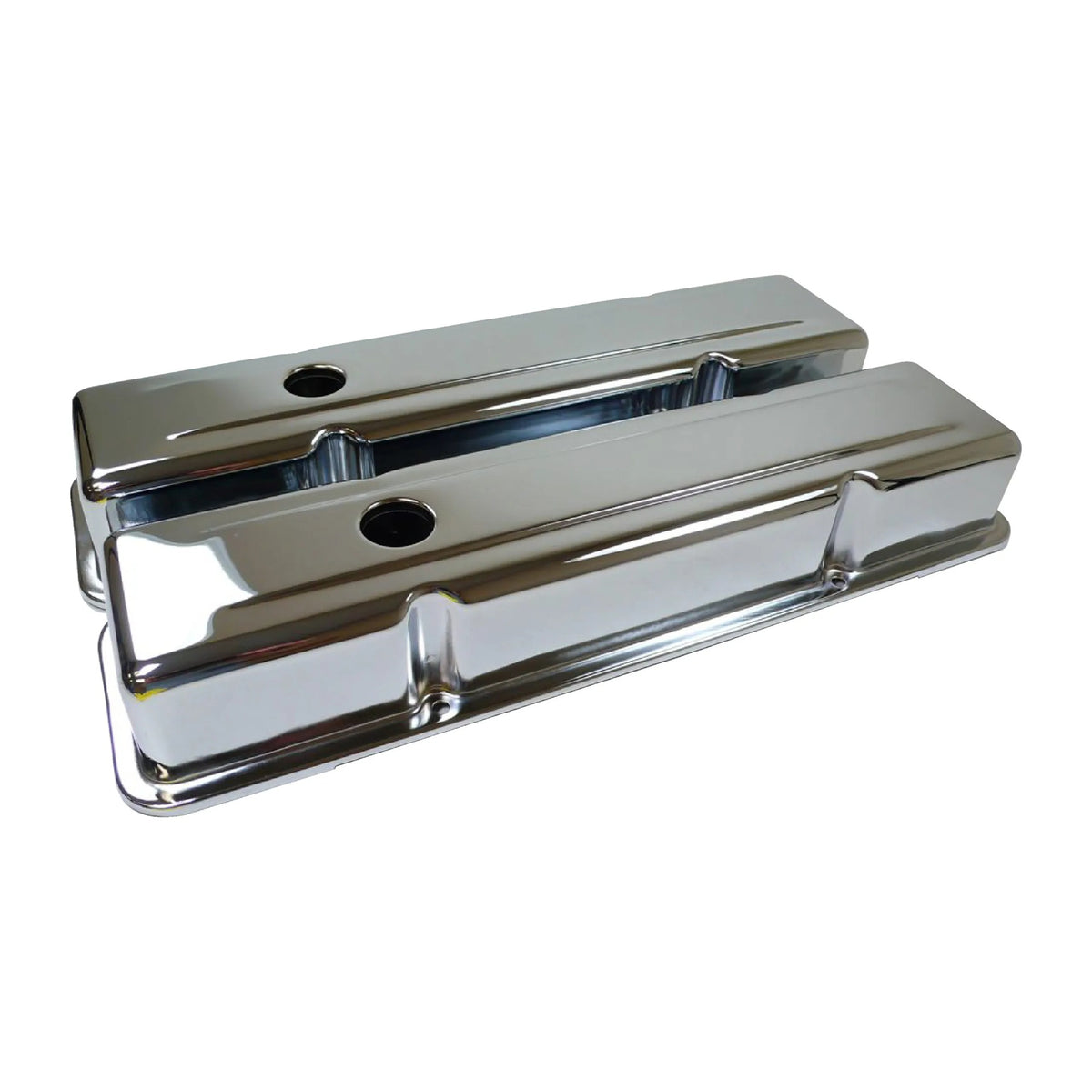 Paire de caches-culbuteurs courts SB Chevy 283-350