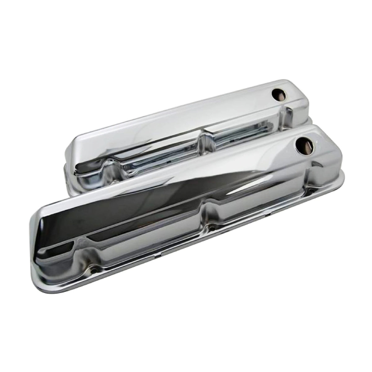 Chrome Steel Valve Cover 429-460 Pair