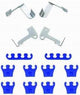 Jeu de faisceaux de câbles de voiture de course bleus