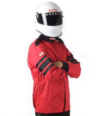 Veste rouge simple couche 3XL