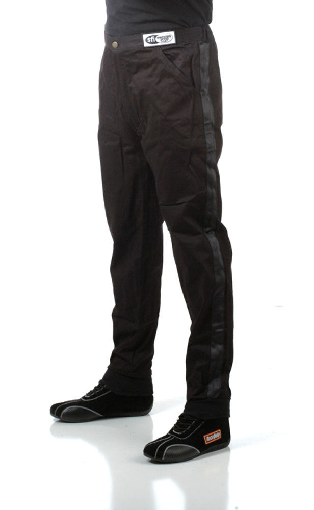 Pantalon noir une seule couche médium