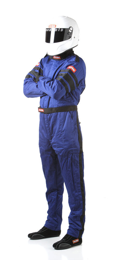 Combinaison bleue multicouche grande taille