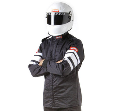 Veste noire multi-épaisseurs grande taille