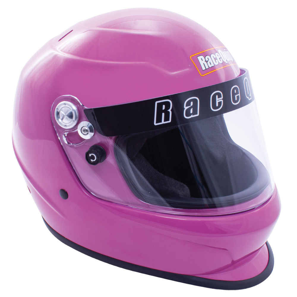 Casque Pro Youth Brillant Rose Chaud SFI24.1 2020