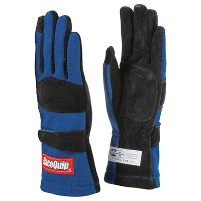 Gants double couche bleus moyens SFI