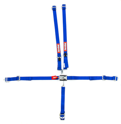 Ensemble harnais 5 points Jr LL bleu