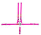 Ensemble harnais 5 points Jr LL Rose