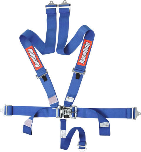 Kit harnais 5 points L&L Bleu SFI