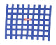 Ribbion Window Net Blue Non-SFI