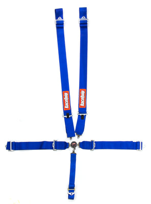 Harnais 5 points à boucle rotative SFI Sportsman Bleu