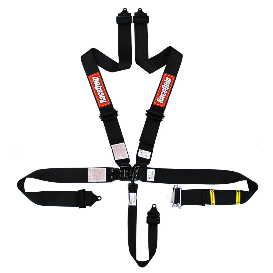 Harnais 5 points avec cliquet L&L noir