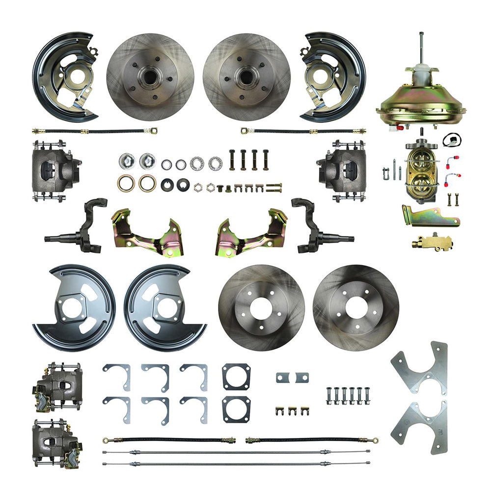 Kit de conversion de freins à disque aux 4 roues