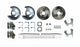 Kit de conversion freins à disque arrière GM 10/12 boulons amortisseur Stag