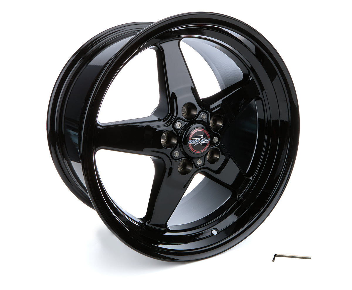 92 Drag Star Bracket Racer Noir Brillant 17x9.5