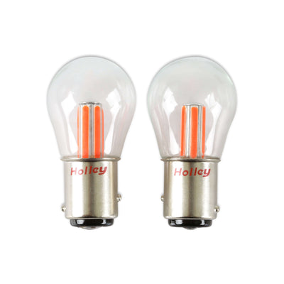 Ampoules LED 1157 rouges - Paire