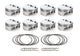 SBC FT Piston Set 4.125 Bore - 5cc