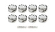 Jeu de pistons SBM FT Alésage 4.030 -24.6cc