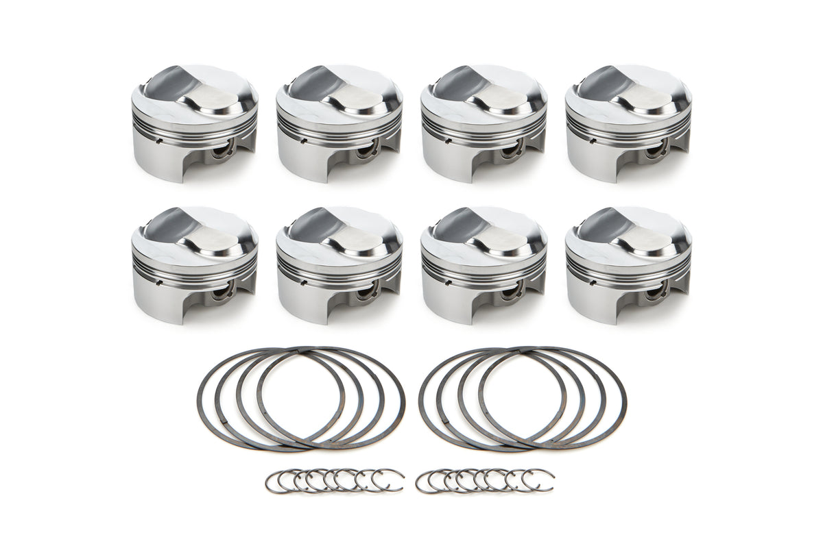 Jeu de pistons dôme BBC alésage 4.310 +39.8cc