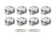 GM LS Piston Set 4.075 Bore -13.4cc
