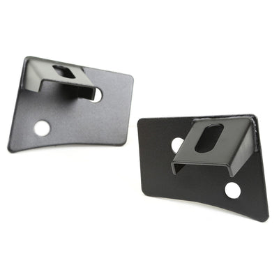 Kit de support de fixation de phares pour pare-brise noir texturé