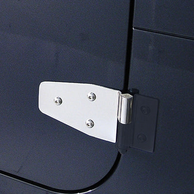 Charnière de porte en acier inoxydable pour Jeep Wrangler 87-06