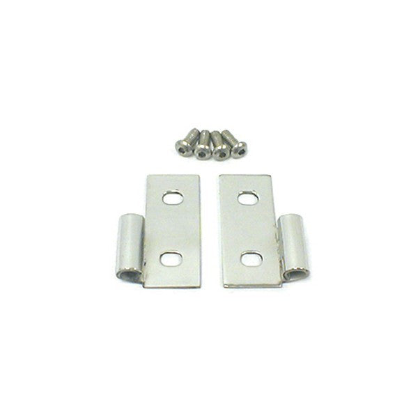 Charnières de porte inférieures en acier inoxydable Jeep CJ 76-06