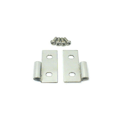 Charnières de porte inférieures en acier inoxydable Jeep CJ 76-06
