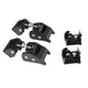 Loquets de capot noirs Jeep Wrangler JK 07-18