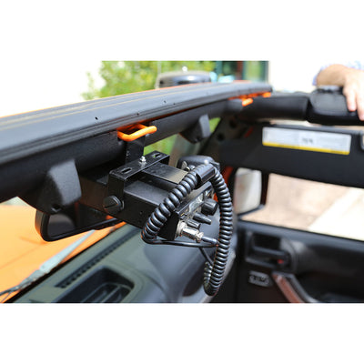 Support radio CB pour Jeep Wrangler JK 07-18