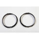 Caches de phares noirs Jeep Wrangler TJ 97-06