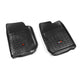 Tapis de sol avant noirs Jeep Wrangler 07-13