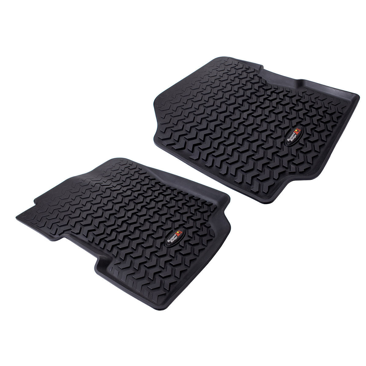 Tapis de sol avant noirs Jeep CJ5/CJ7/C 76-95