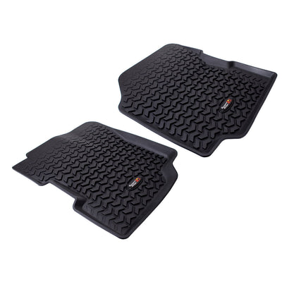 Tapis de sol avant noirs Jeep CJ5/CJ7/C 76-95