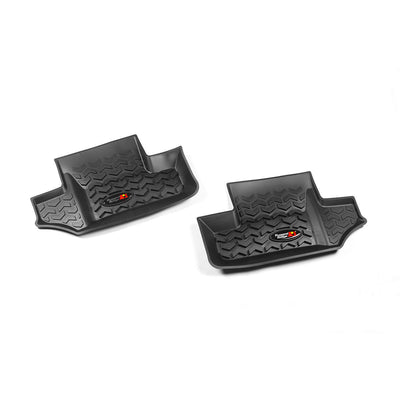 Tapis de sol arrière noirs 07-18 Jeep Wrangler
