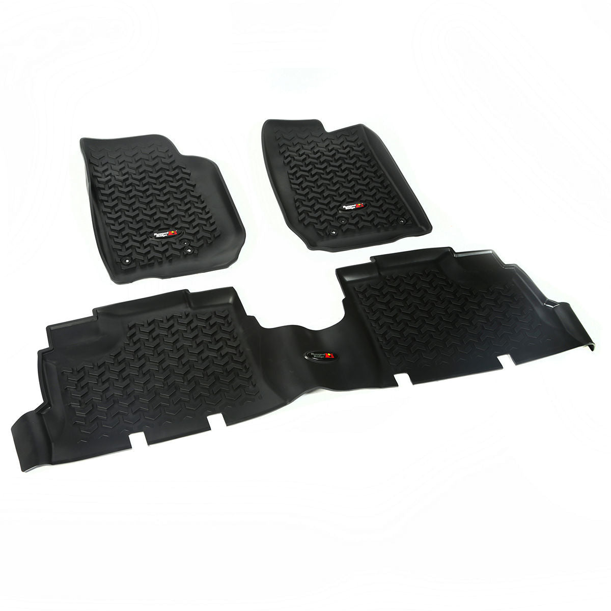 Kit de tapis de sol noir 4 portes Jeep Wrangler 07-18