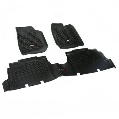 Kit de tapis de sol noir 4 portes Jeep Wrangler 07-18