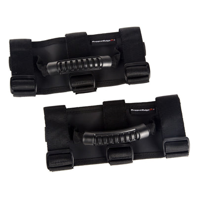 Poignées de maintien ultimes noires 55-18 Jeep CJ/Wran