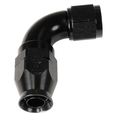 10AN 90Deg Pro Hose End PTFE Black