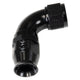 12AN 90Deg Pro Hose End PTFE Black