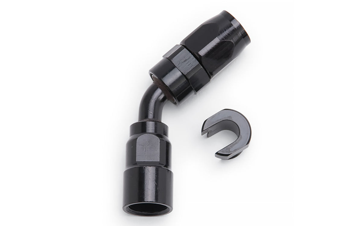 6an to 3/8 EFI 45-Deg Quick Disconnect Fitting