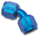 6AN Swivel Coupler 45Deg Blue