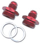 Raccord Holley double alimentation mâle 6AN (PAQUET DE 2)