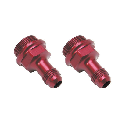 Raccord de carburateur externe 6AN x 7/8-20 rouge
