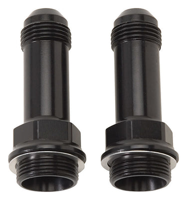 Raccords d'adaptateur de carburateur 6an x 7/8-20 (pack de 2) noirs