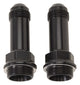 Raccords d'adaptateur de carburateur 6an x 7/8-20 (pack de 2) noirs