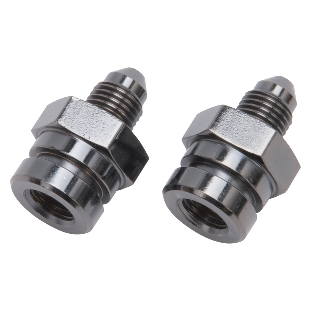 3ANx3/8-24 F Brake Adapt Black (2 Pack)