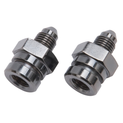 3ANx3/8-24 F Brake Adapt Black (2 Pack)