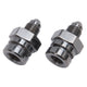 3ANx3/8-24 F Brake Adapt Black (2 Pack)